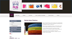 Desktop Screenshot of plasticosrainhasanta.com